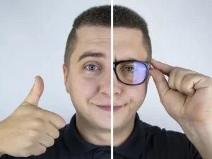 عمل حذف عینک